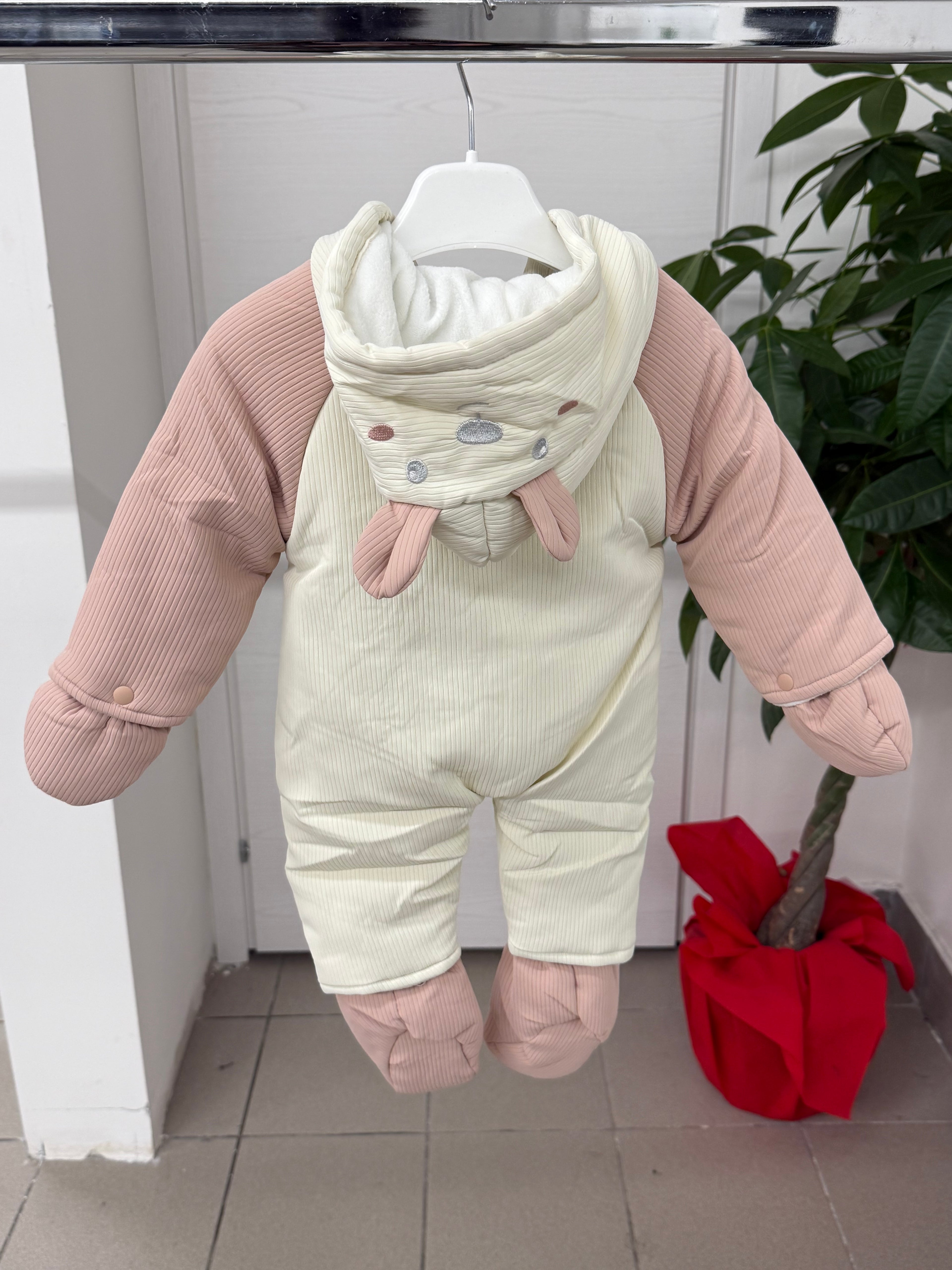 Cappotto a tutina imbottito FGD MODA