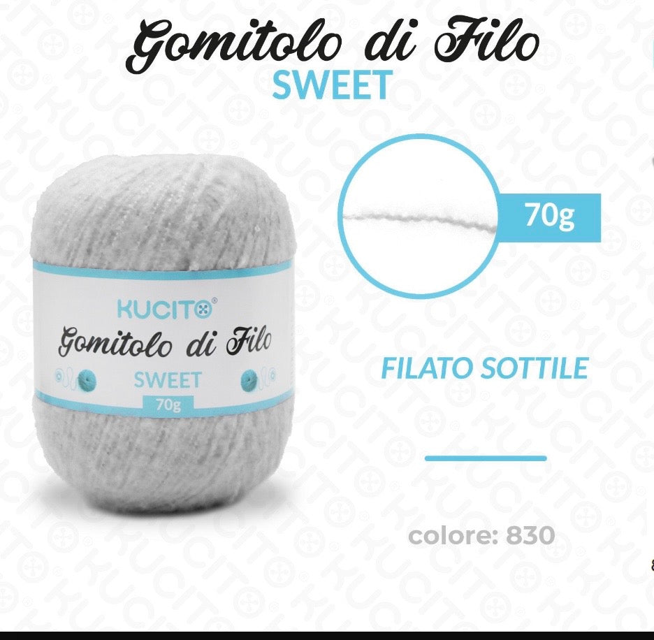 Gomitoli di filo SWEET 70g FGD MODA