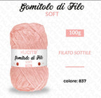 Gomitolo di filo SOFT 100g FGD MODA