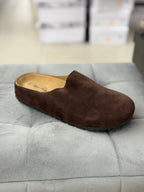 Pantofole in camoscio FGD MODA