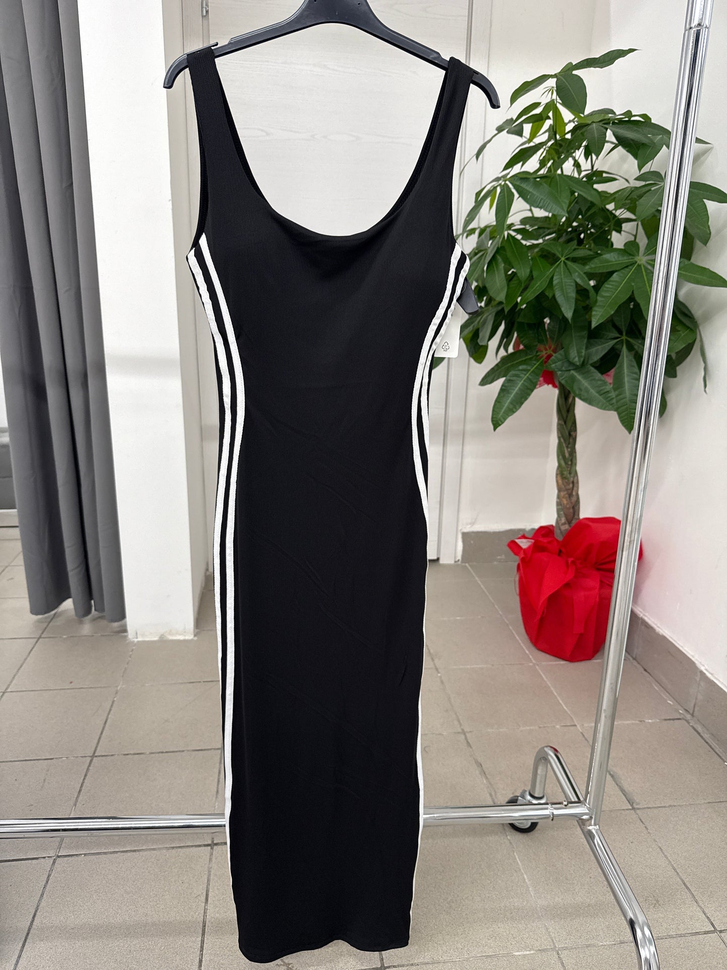Abito lungo con strisce laterali FGD MODA