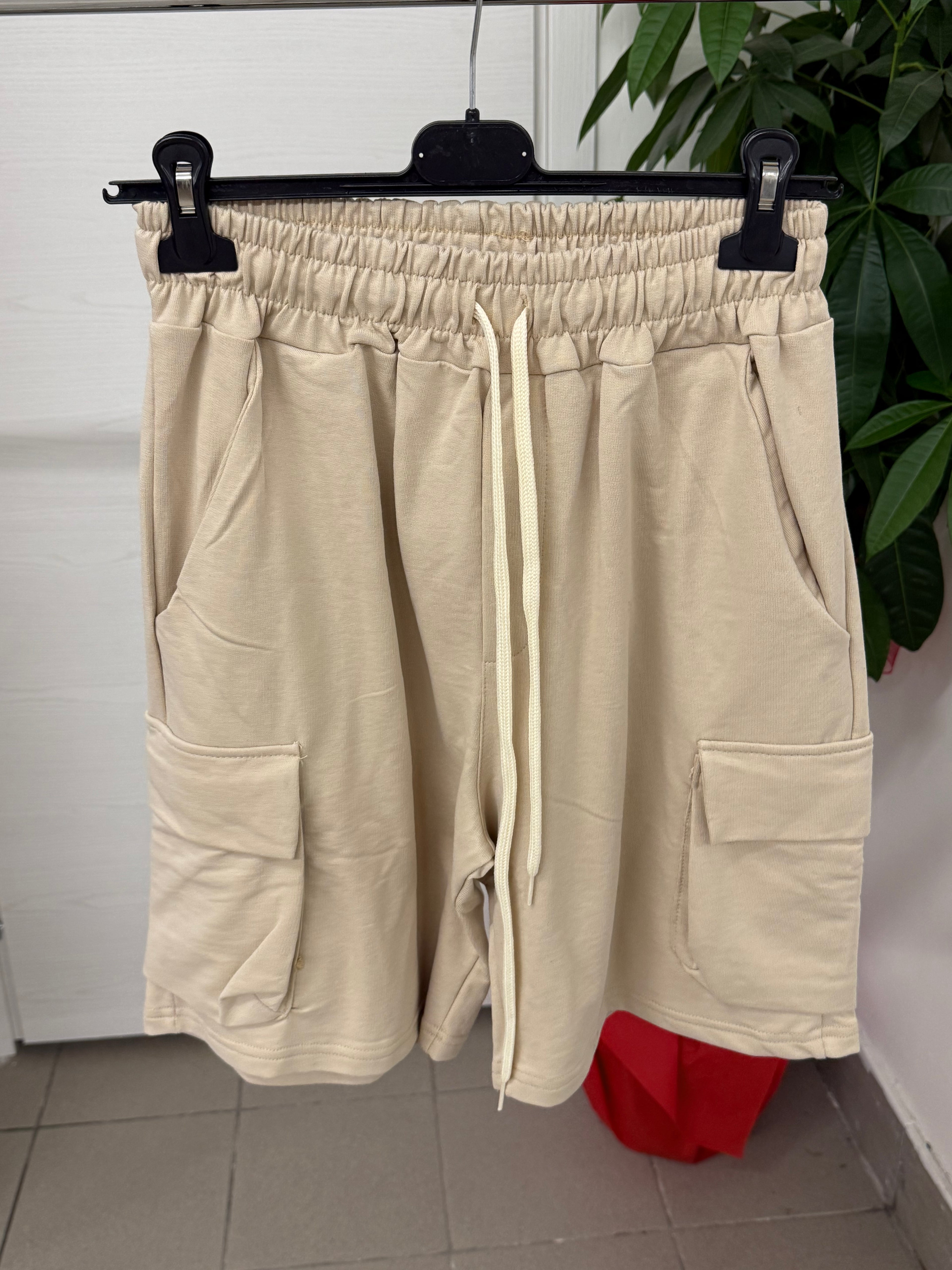 Bermuda tuta cargo con laccio Soni Homme FGD MODA
