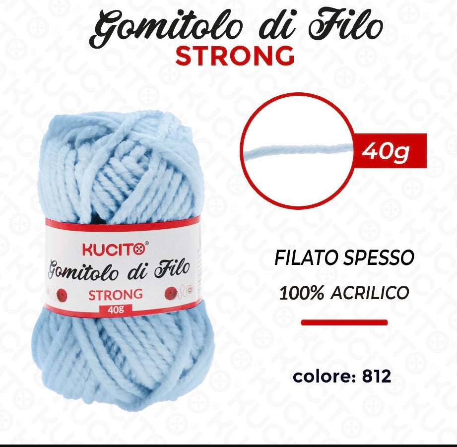 Gomitolo di filo STRONG 40g FGD MODA
