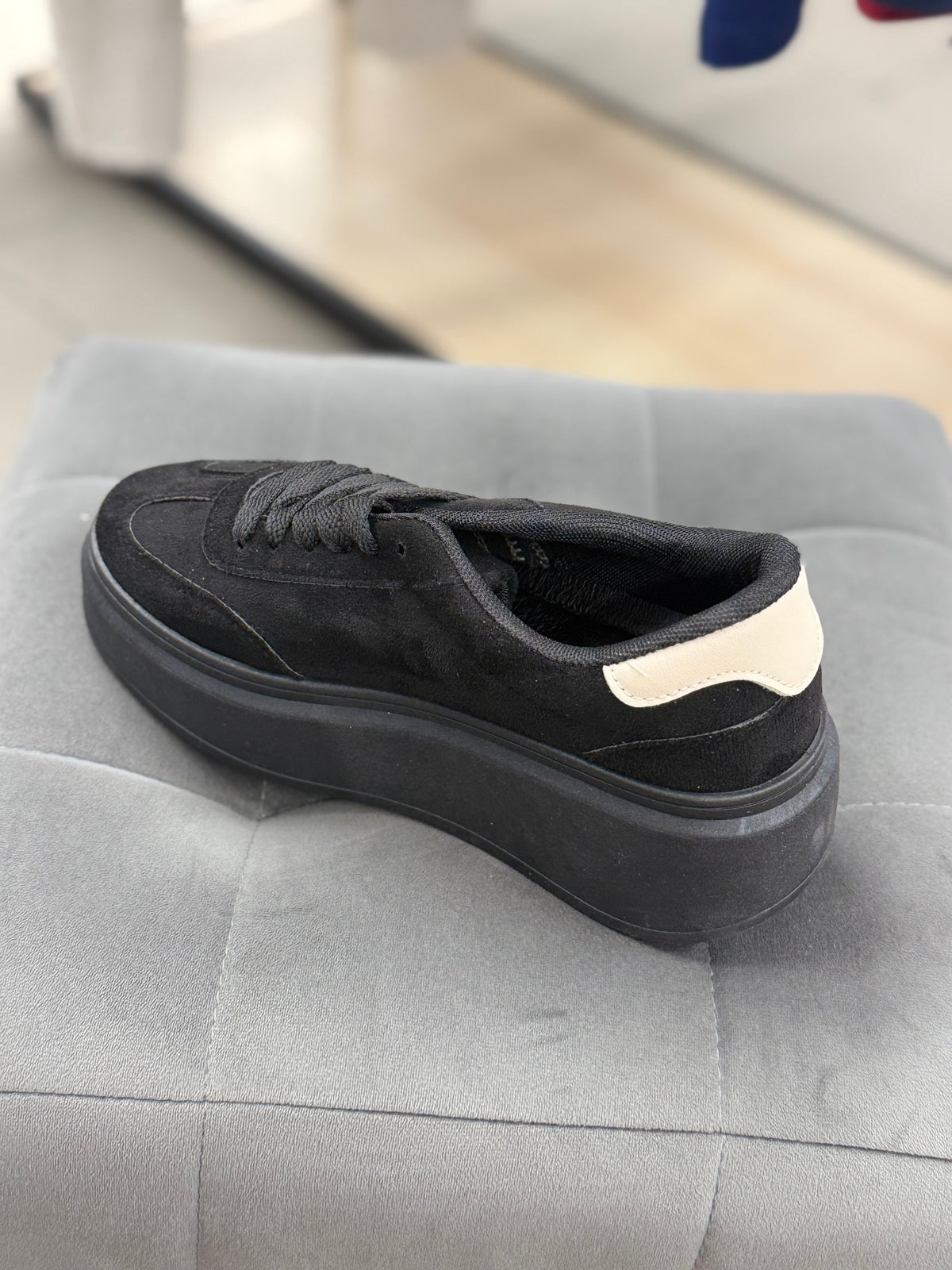Sneakers In Camoscio Con Platform A253 FGD MODA