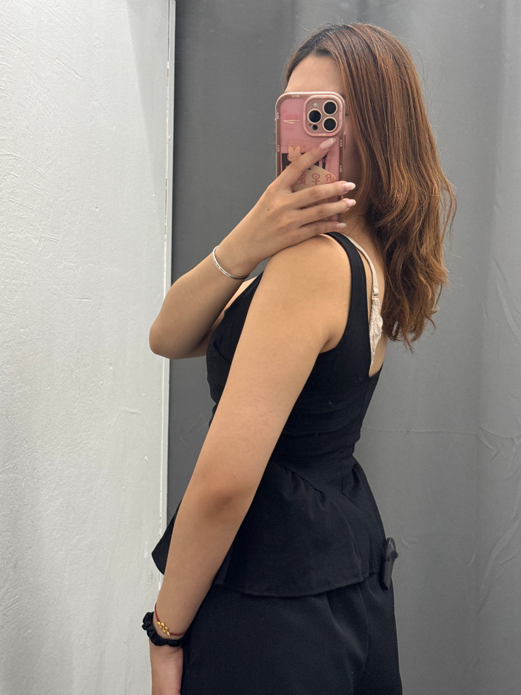 Top Peplum Con Rouches Laterali FGD MODA