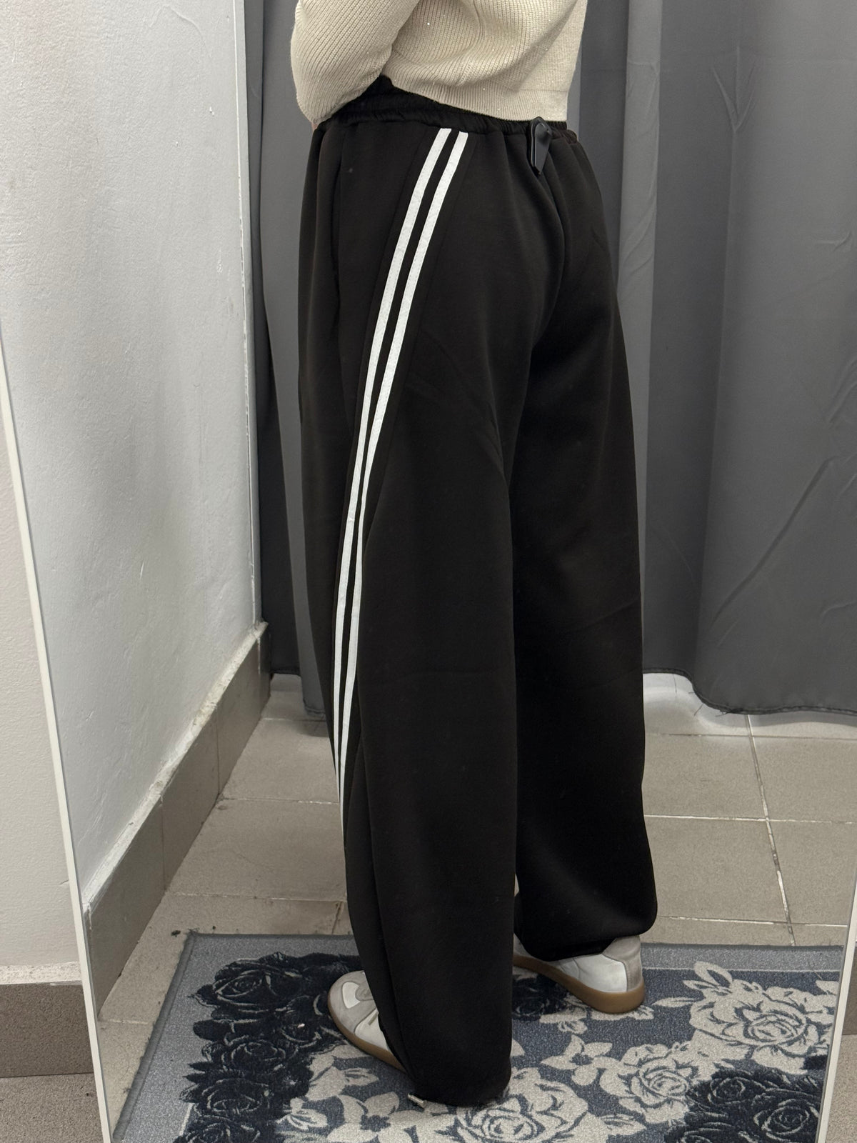Pantaloni Tuta Balloon Con Strisce Laterali FGD MODA