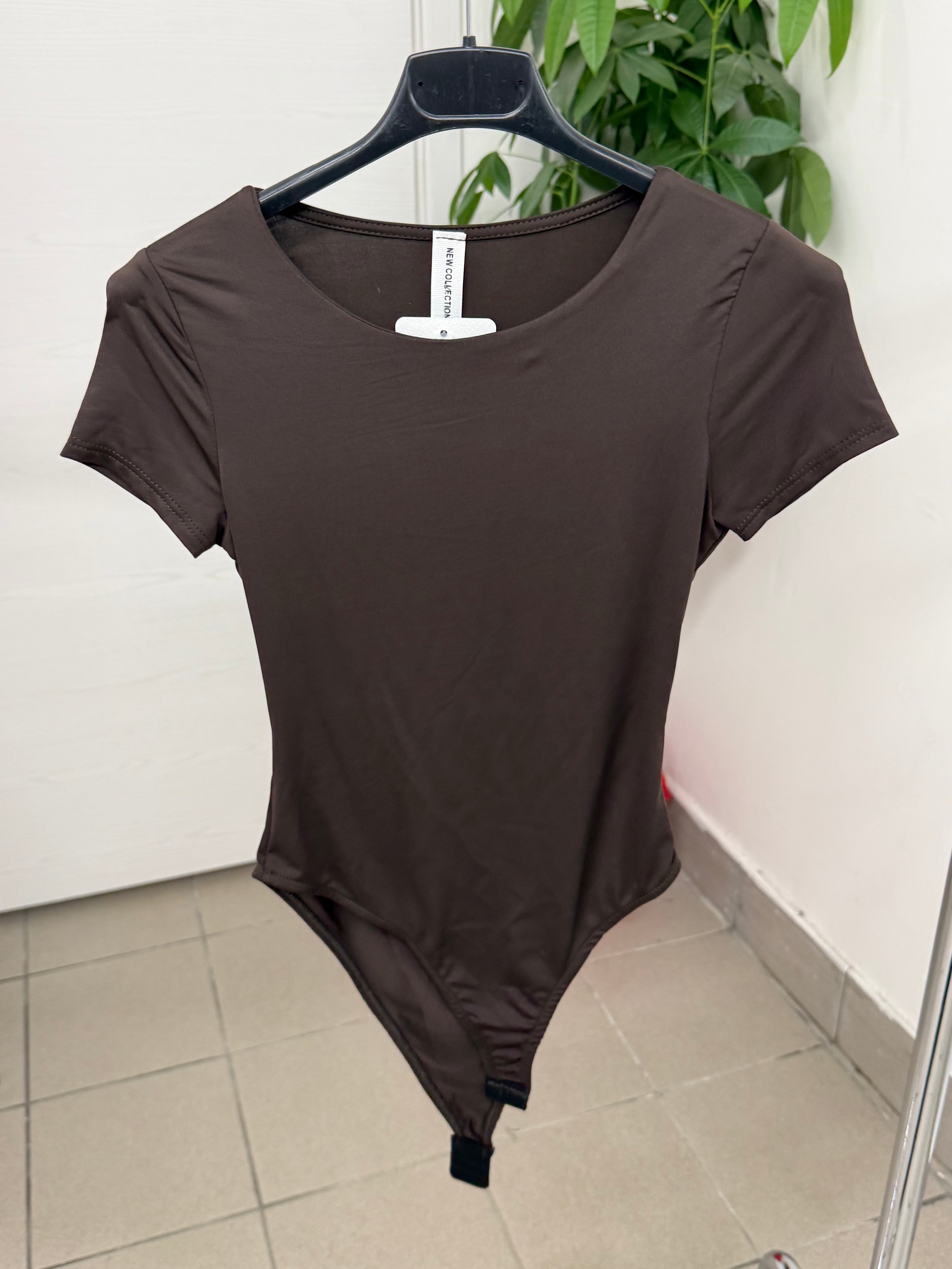 Body in lycra a maniche corte FGD MODA