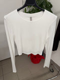 Maglietta viscosa crop FGD MODA