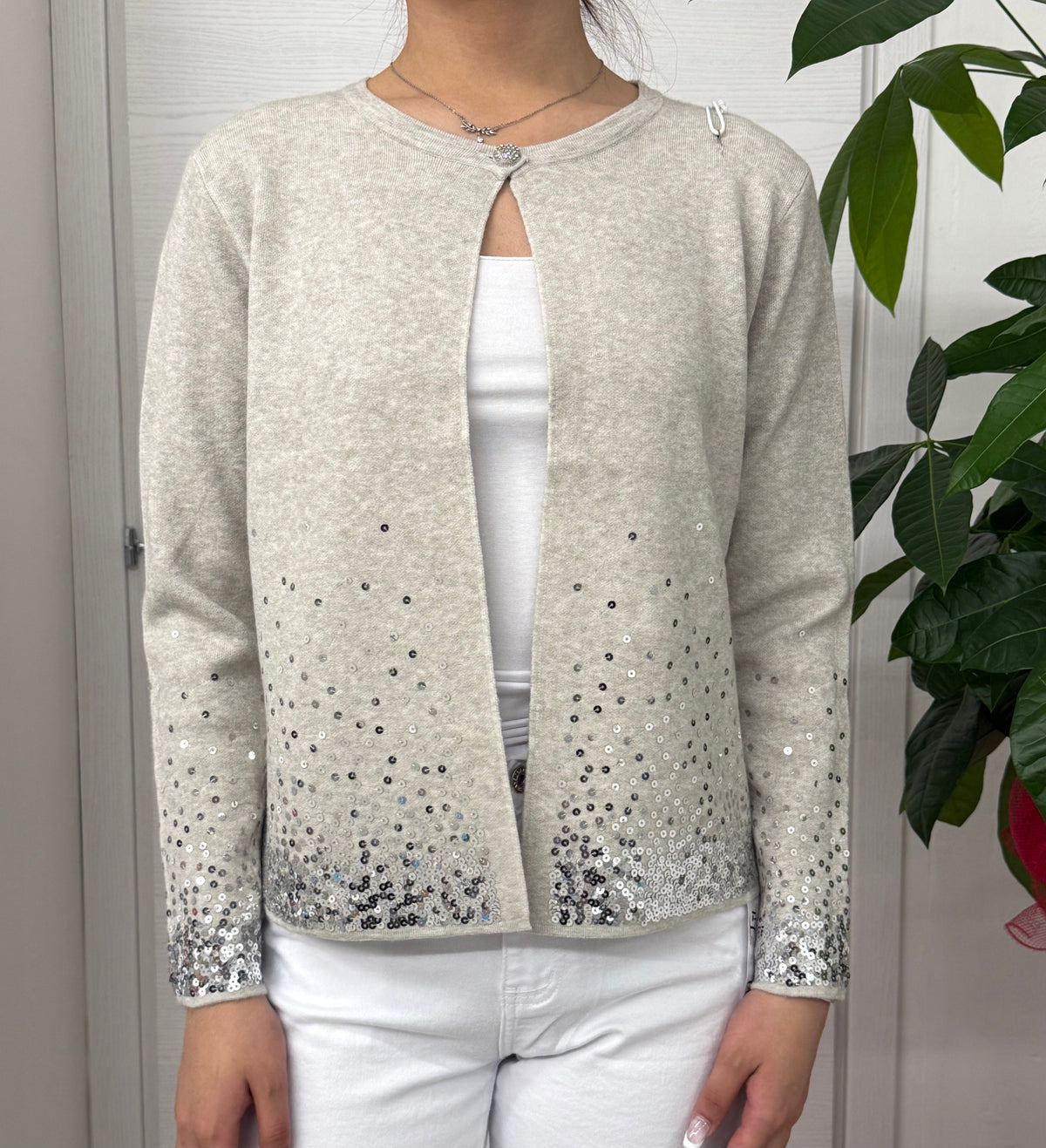 Giacca con pallettes FGD MODA