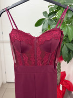 Jumpsuit con pizzo FGD MODA