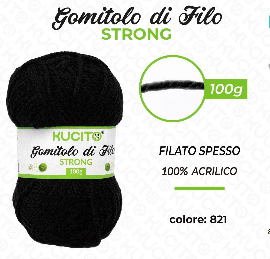 Gomitolo di filo STRONG 100g FGD MODA