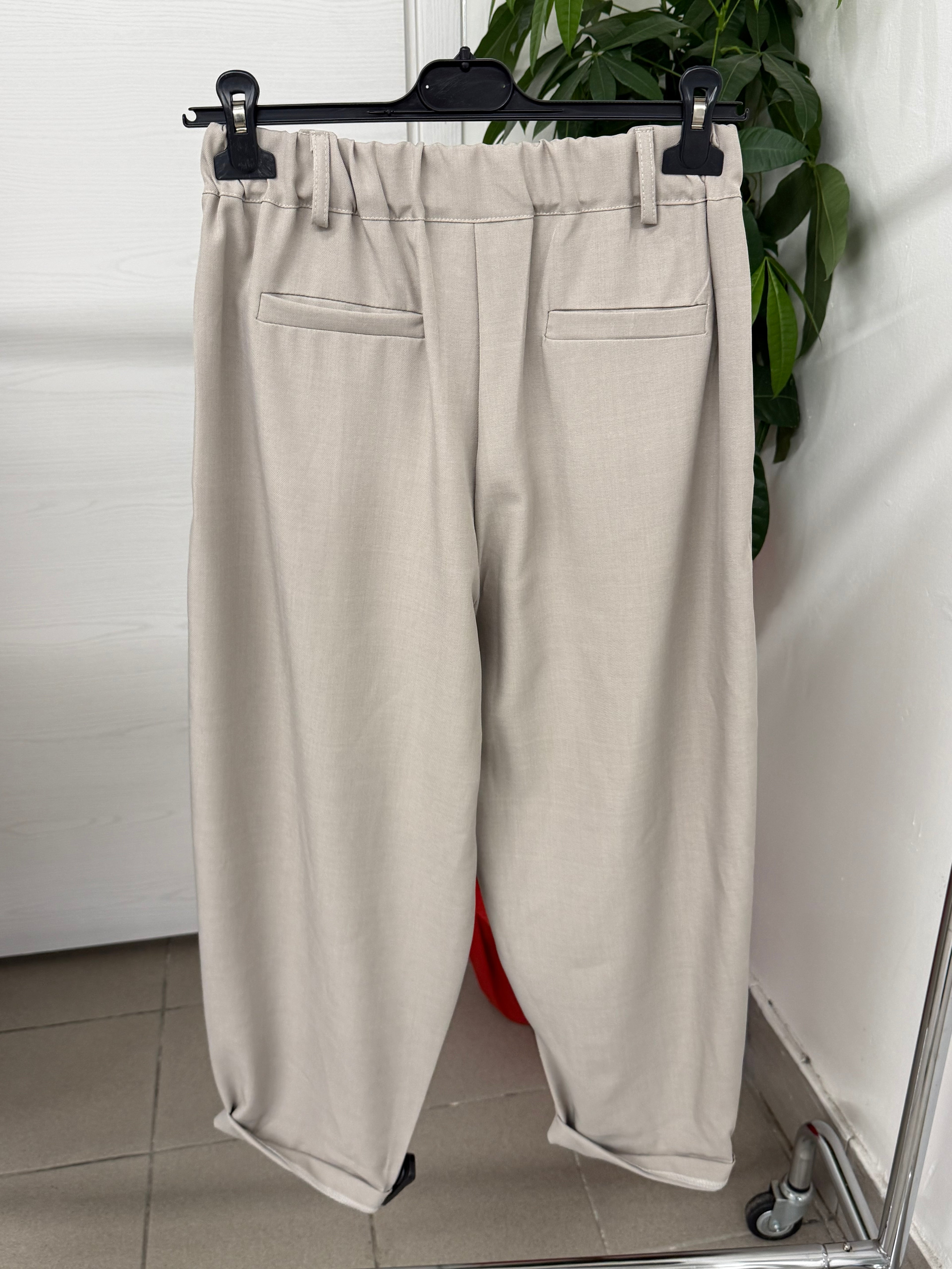 Pantaloni balloon con risvolto FGD MODA