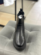 Stivaletti In Ecopelle Con Elastico Laterale E Zip Tacco 5cm MG8921 FGD MODA