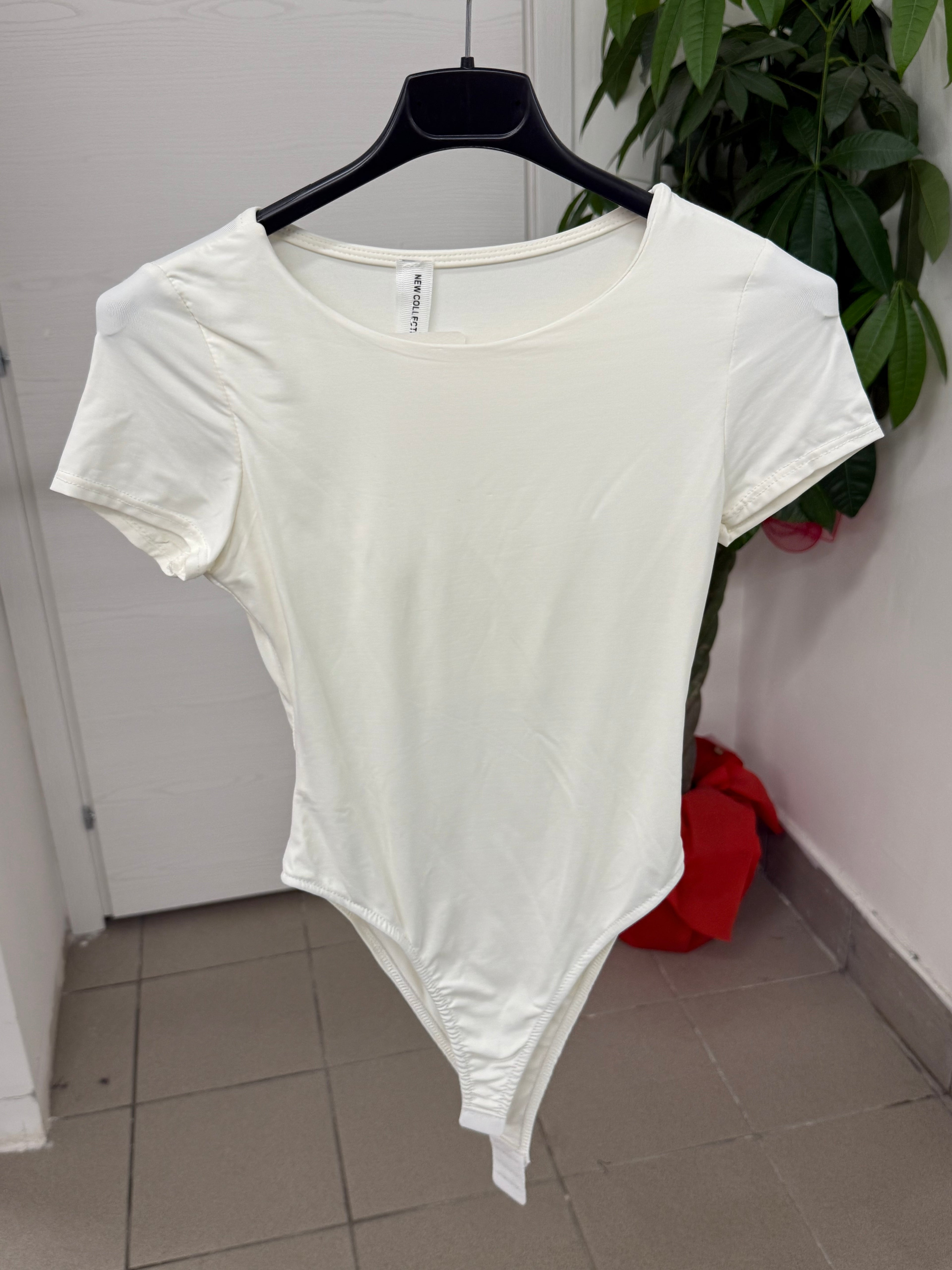 Body in lycra a maniche corte FGD MODA