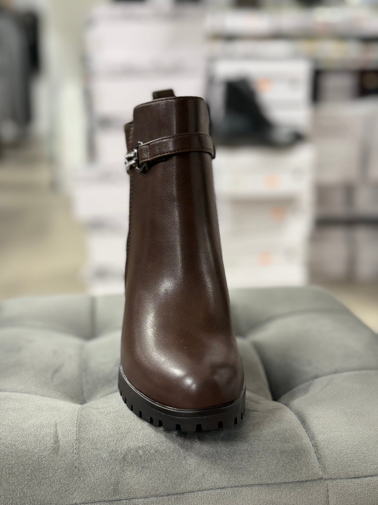 Stivaletti in ecopelle tacco 10cm FGD MODA