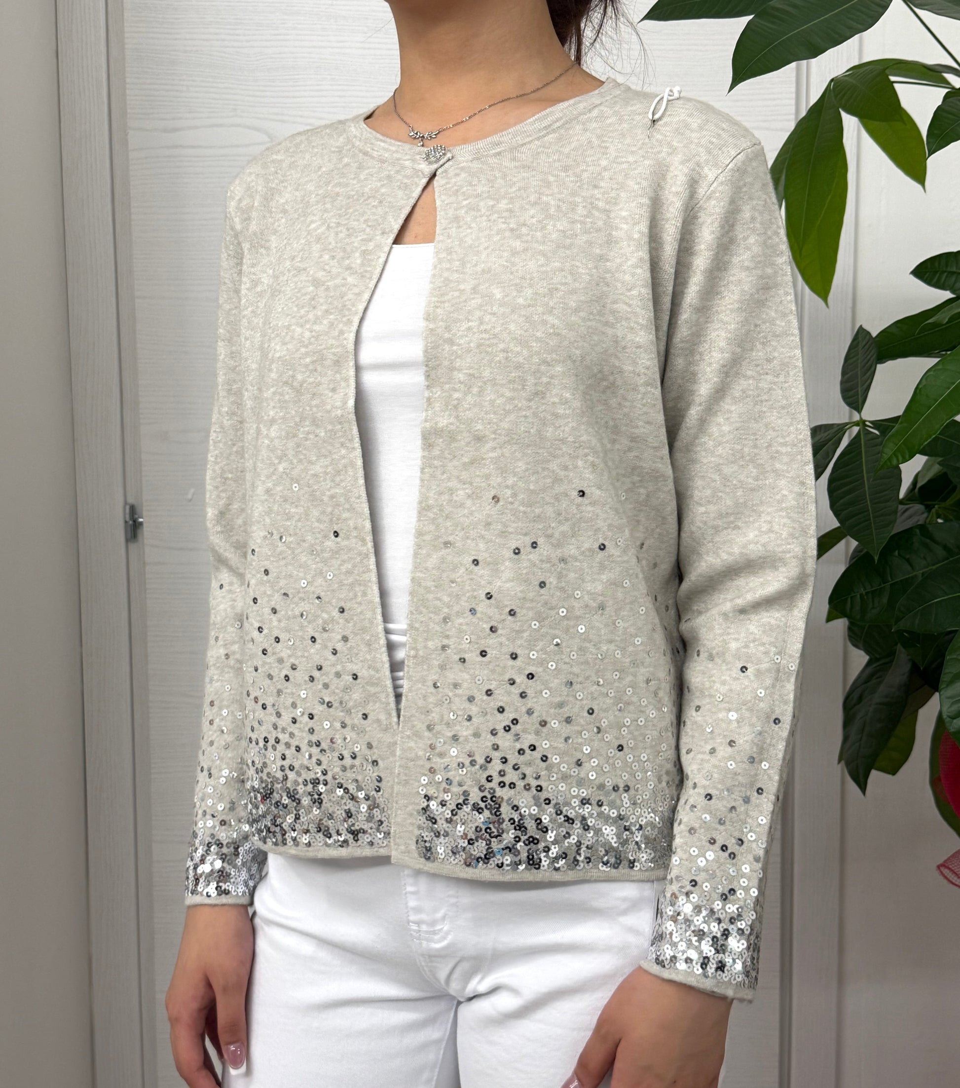 Giacca con pallettes FGD MODA