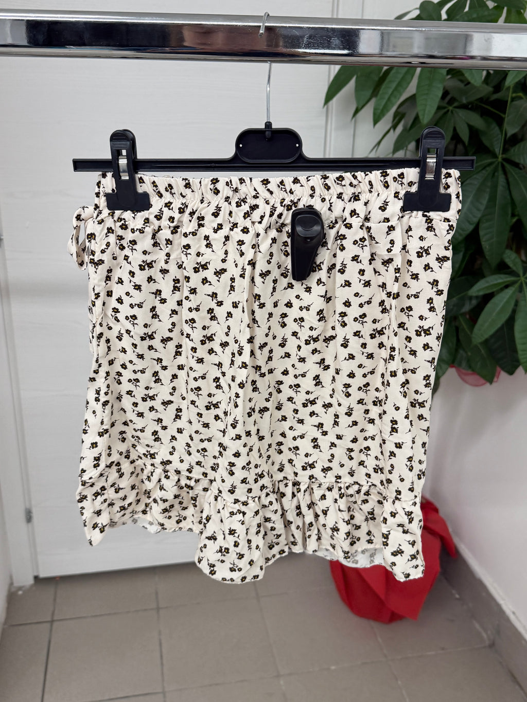 Gonna a Portafoglio 100% Viscosa con Stampe Fiorate FGD MODA