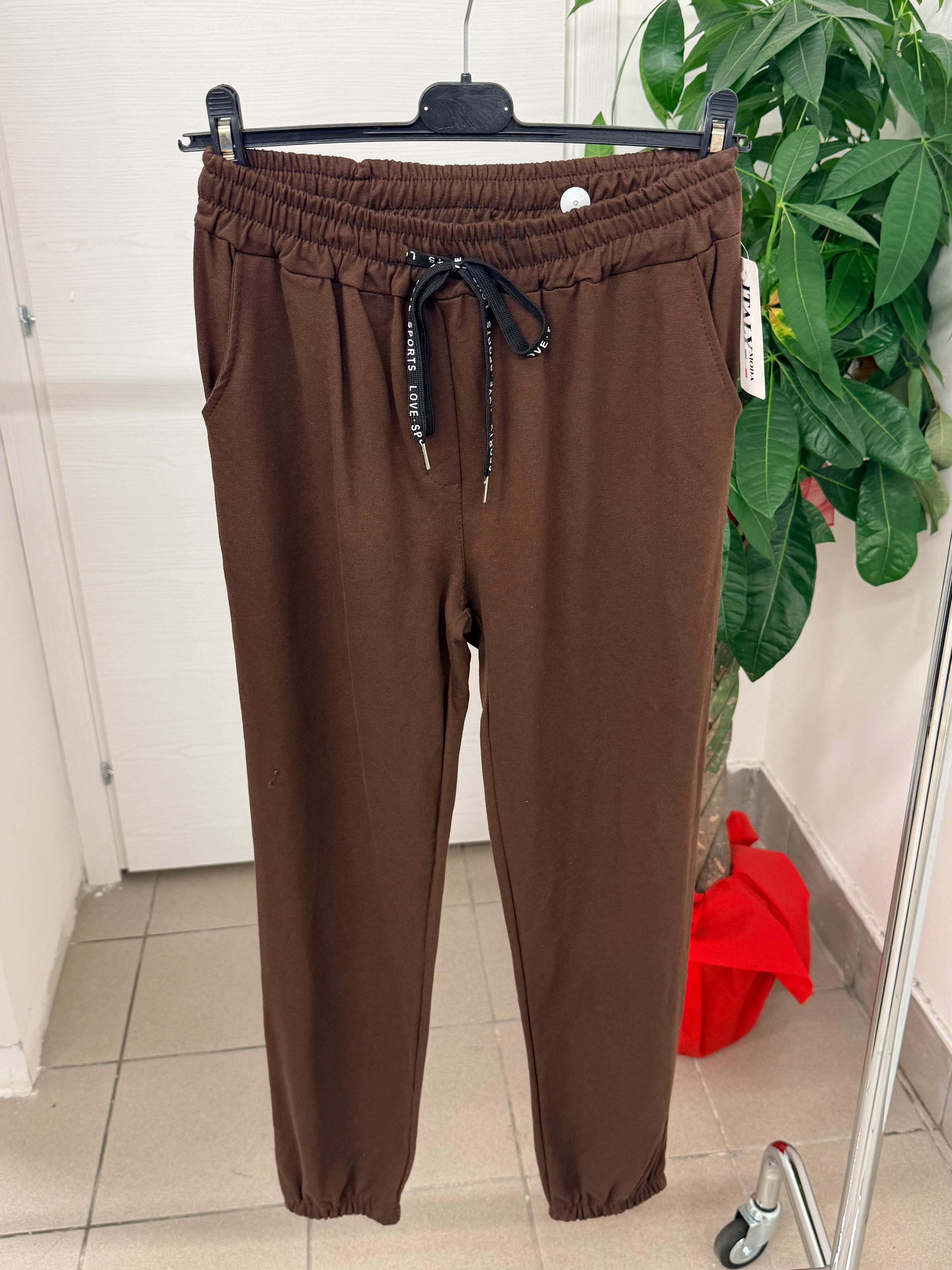 Pantaloni tuta con polsini FGD MODA