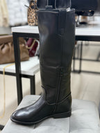 Stivali in ecopelle con zeppa interna FGD MODA