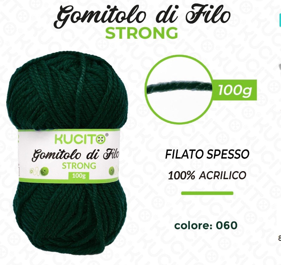 Gomitolo di filo STRONG 100g FGD MODA