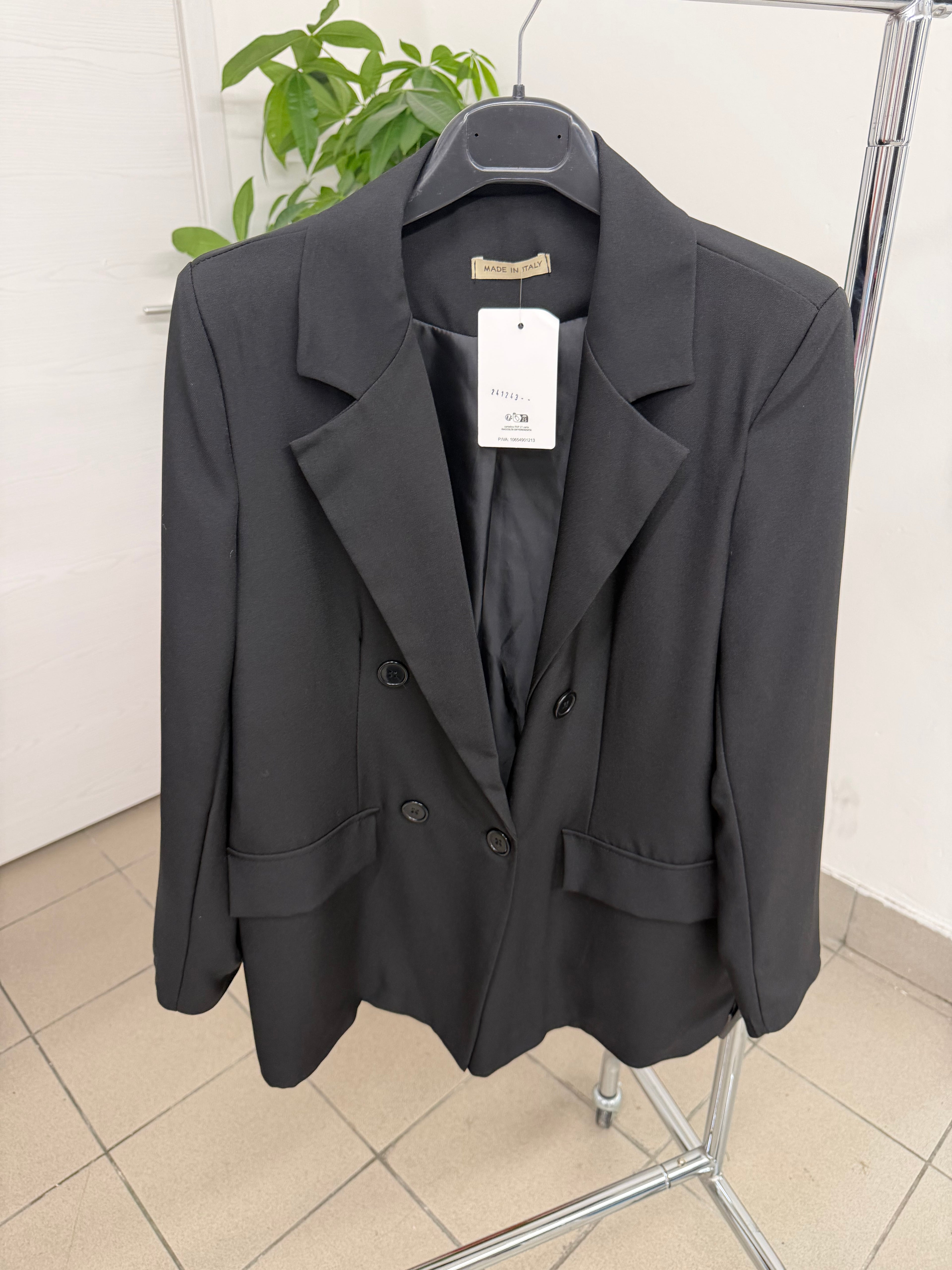 Giacca blazer foderato all’interno FGD MODA