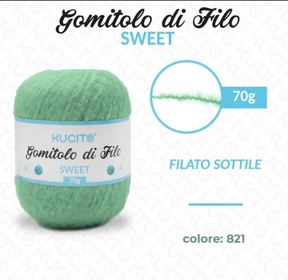 Gomitoli di filo SWEET 70g FGD MODA