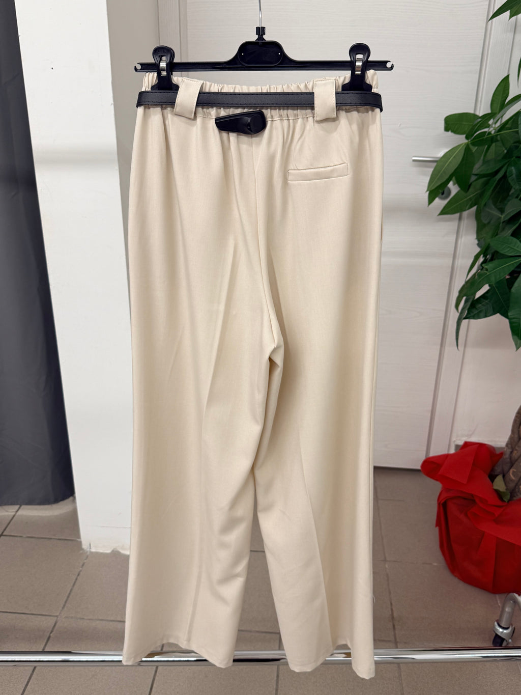 Pantaloni a palazzo con cinta FGD MODA