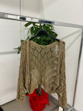 Coprispalle forato con lurex FGD MODA