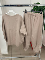 Set coordinato Maglia over e Pantaloni balloon FGD MODA