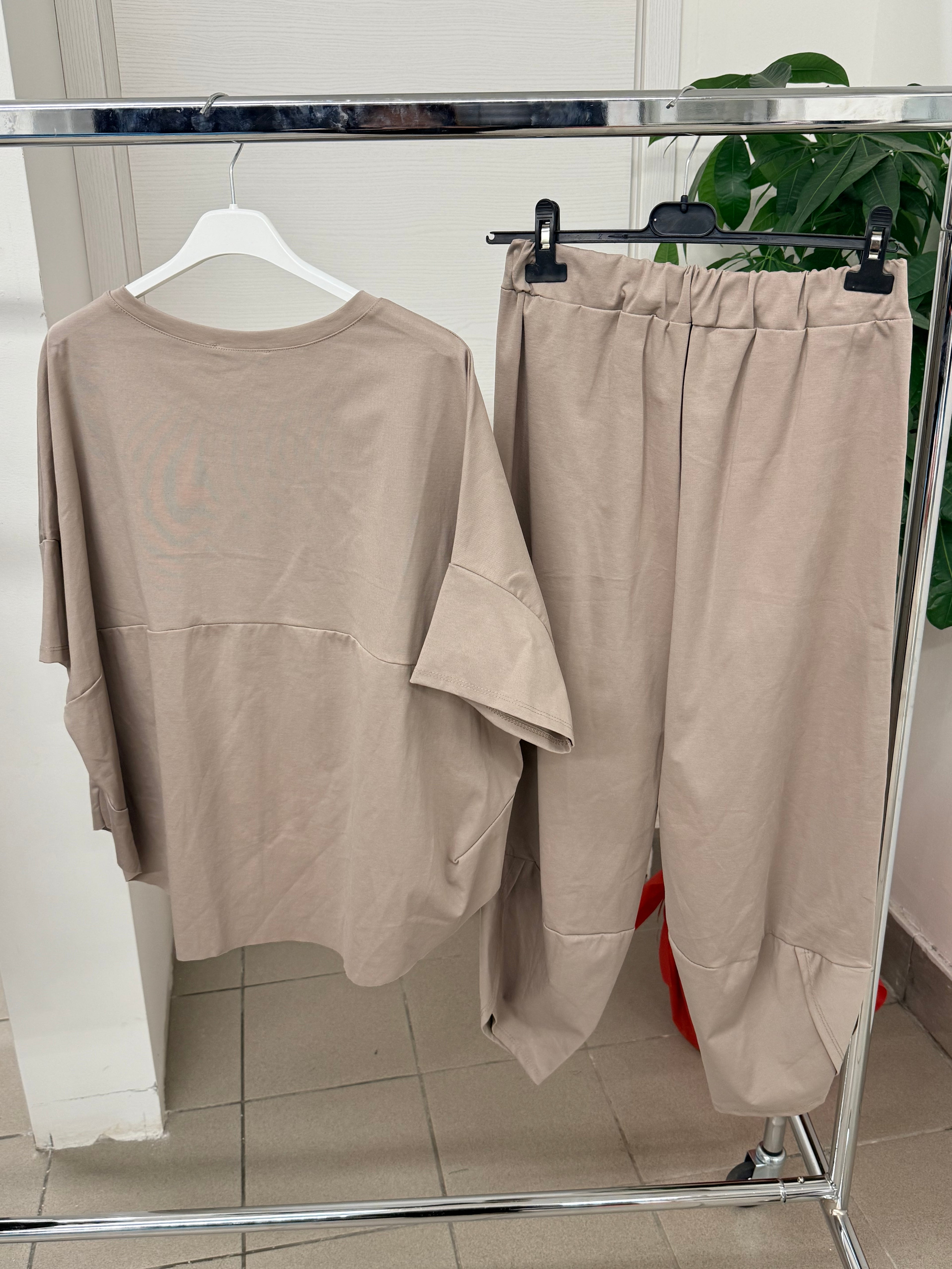Set coordinato Maglia over e Pantaloni balloon FGD MODA