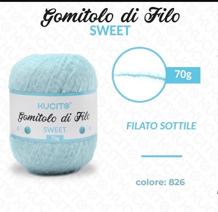 Gomitoli di filo SWEET 70g FGD MODA