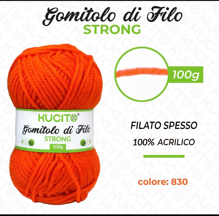 Gomitolo di filo STRONG 100g FGD MODA