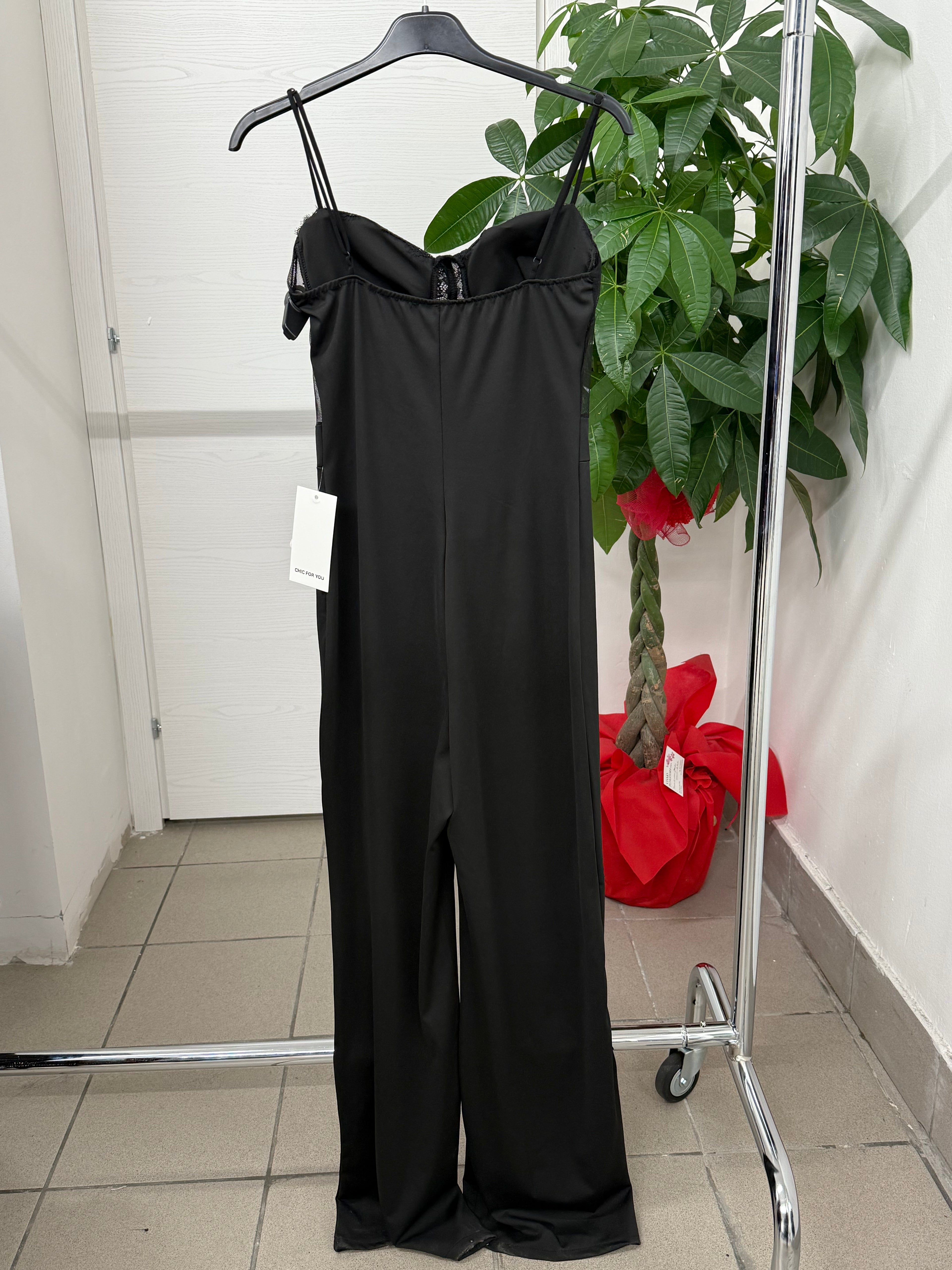 Jumpsuit con pizzo FGD MODA