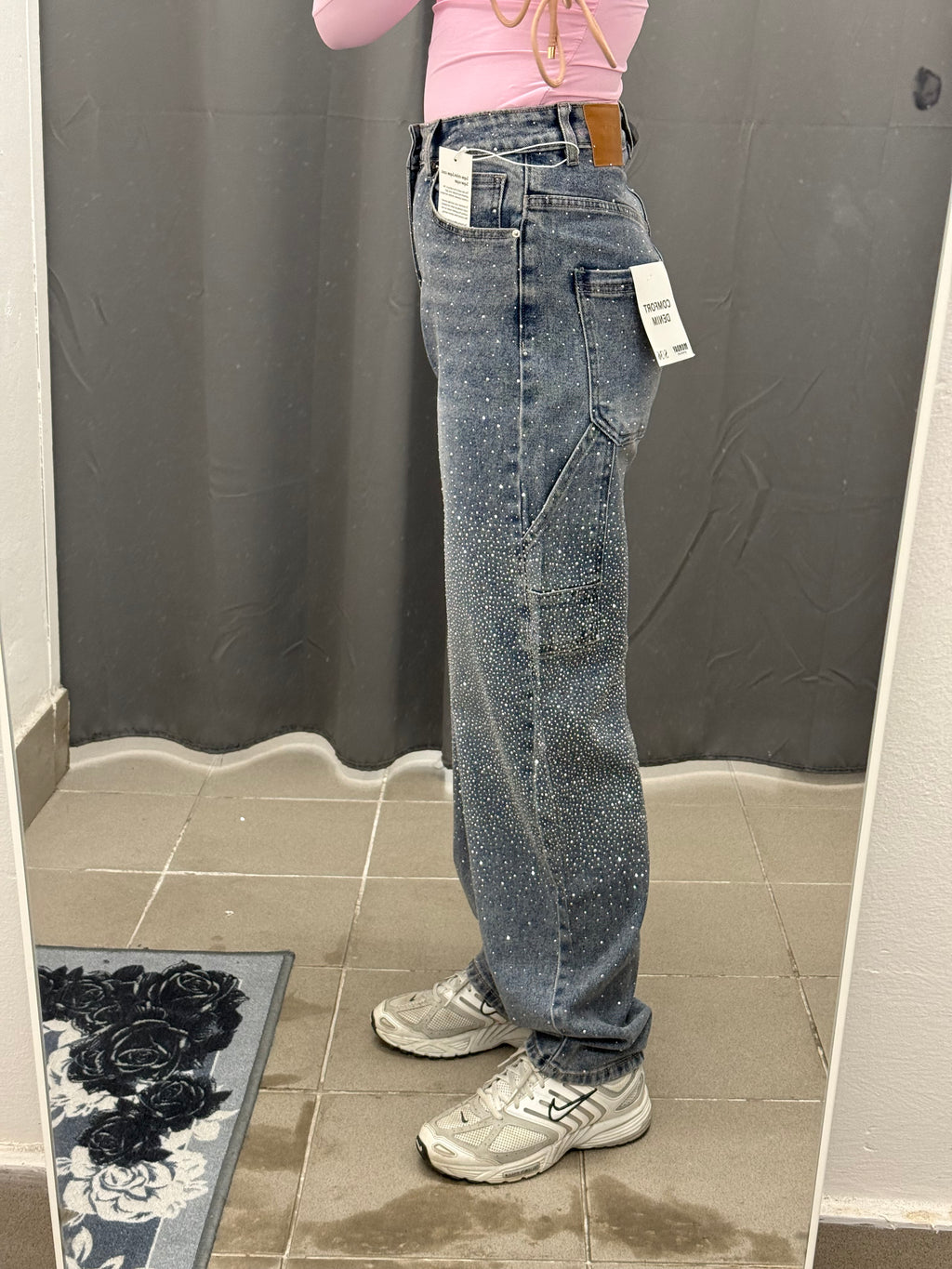 Jeans balloon brillantini FGD MODA