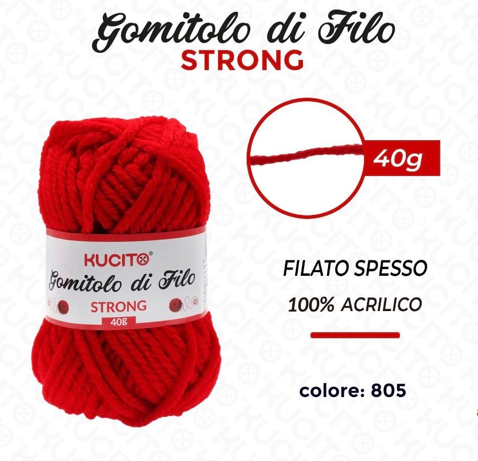 Gomitolo di filo STRONG 40g FGD MODA