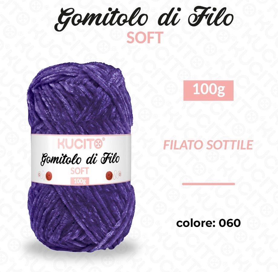 Gomitolo di filo SOFT 100g FGD MODA