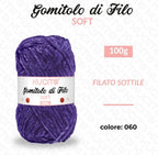 Gomitolo di filo SOFT 100g FGD MODA