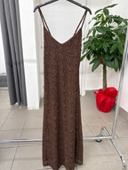 Abito lungo in pizzo FGD MODA