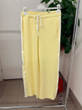 Pantaloni tuta a palazzo con strisce laterali FGD MODA