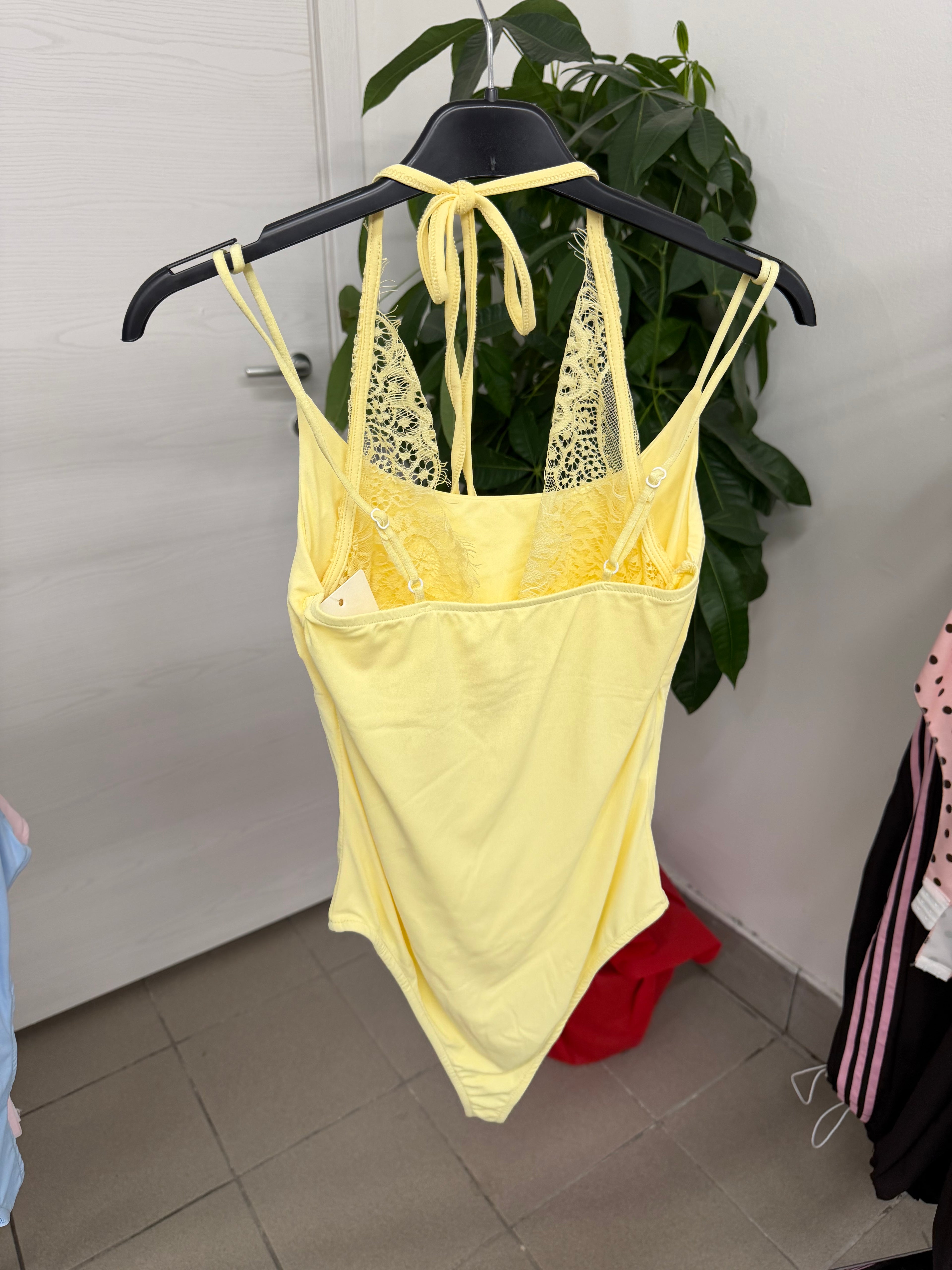 Body bretelline con pizzo FGD MODA
