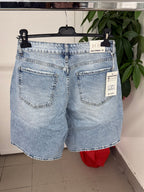 Bermuda baggy con doppia abbottonatura fino a taglia 52 FGD MODA