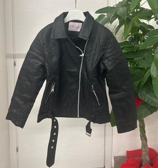 Giacca in ecopelle FGD MODA