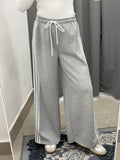 Pantaloni Tuta A Palazzo Con Strisce Laterali FGD MODA