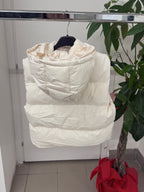 Gilet Quilted Con Cappuccio FGD MODA