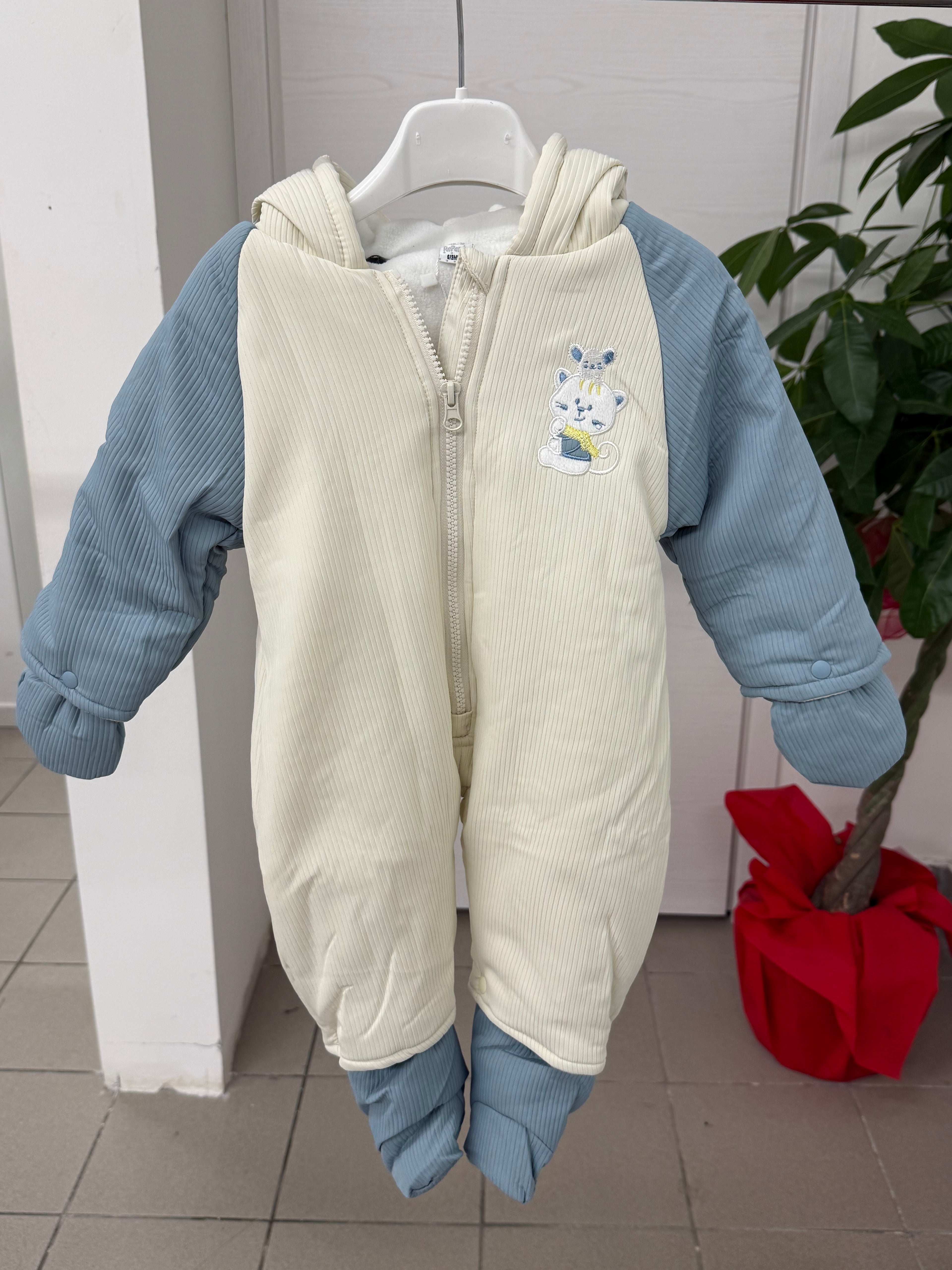 Cappotto a tutina imbottito FGD MODA
