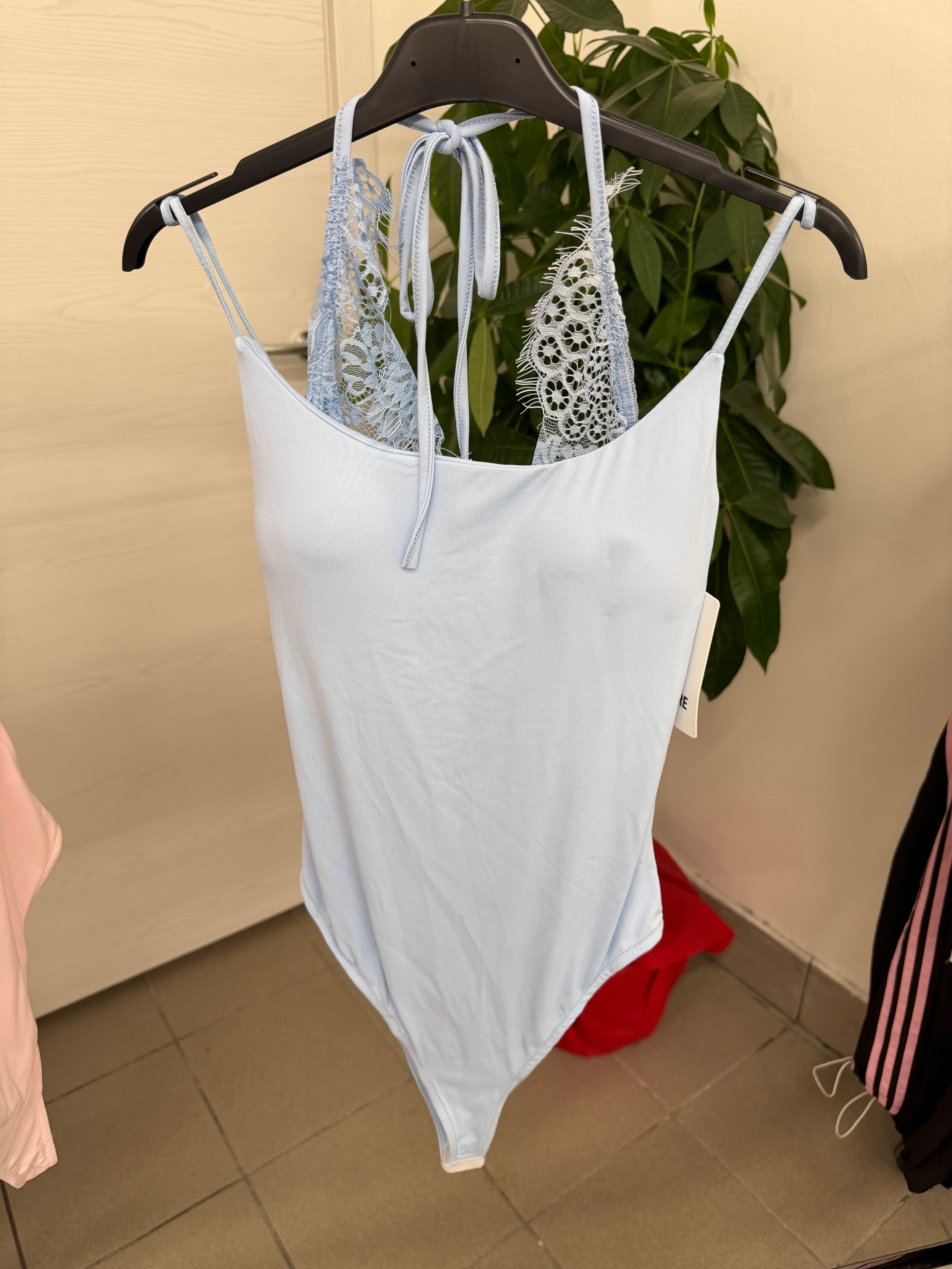 Body bretelline con pizzo FGD MODA