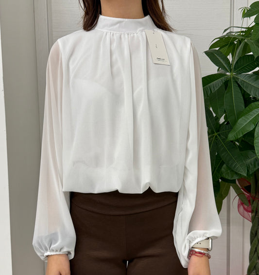 Camicetta con maniche a palloncino FGD MODA