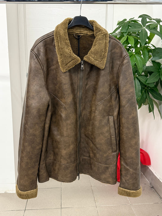 Giacca a montone con tasche FGD MODA