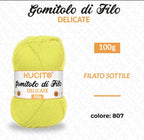 Gomitolo di filo DELICATE 100g FGD MODA