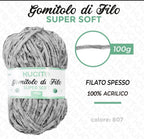 Gomitolo di filo SUPER SOFT 100g FGD MODA
